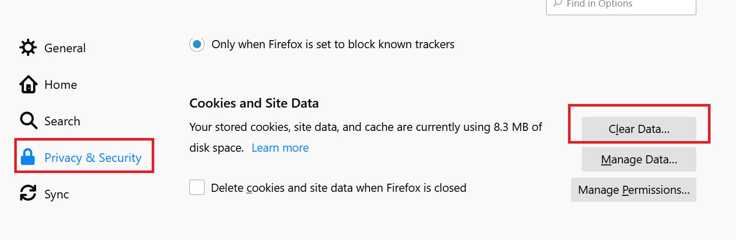 Firefox Privacy and Security browser is not configured for single sign on