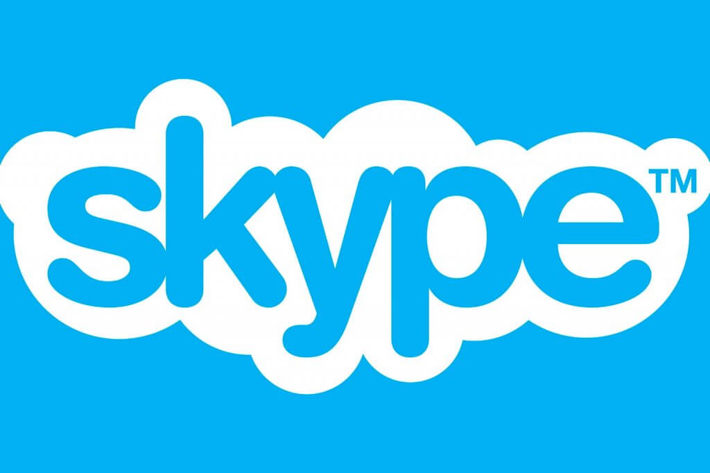 skype logo windows keeps flashing yellow