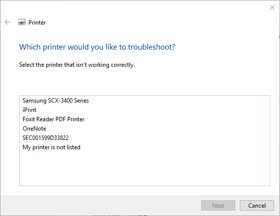 Printer troubleshooter printer won't recognize ink cartridge