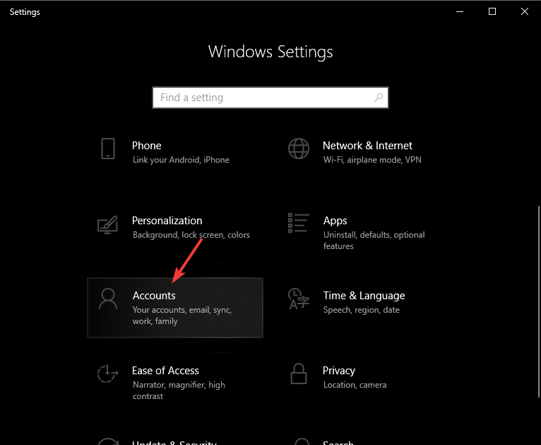 accounts settings - Computer Starts-up with Devices Diagnostic Level set to Basic