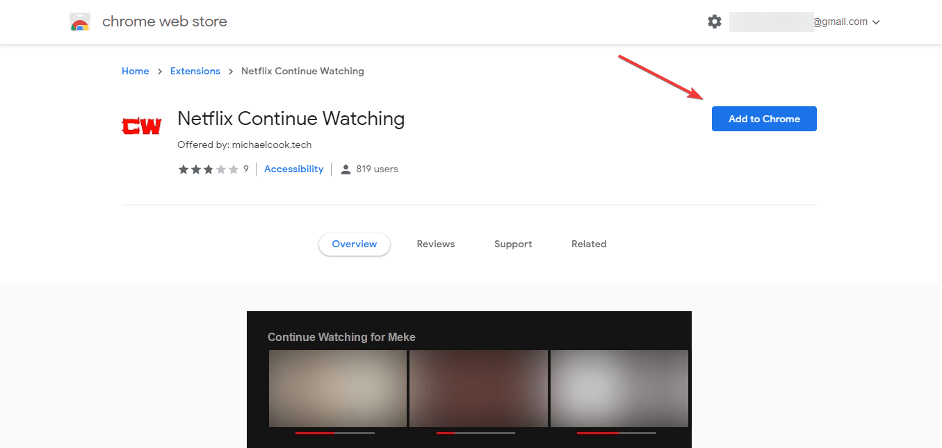 continue watching extension chrome - Netflix App doesn't show continue watching