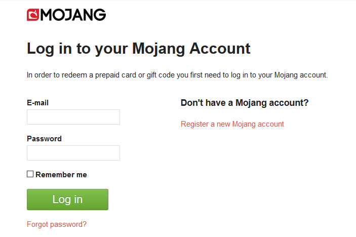 Postmigration issues - Can't log in with my Mojang account email address. :  r/Minecraft