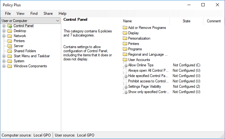 group policy management windows 10 home