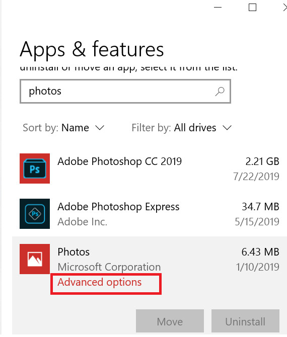 Fix Try opening this file in another app