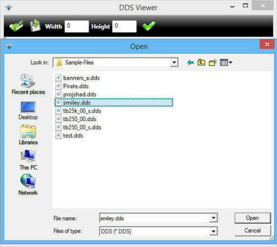 DDS Viewer software how to open dds files