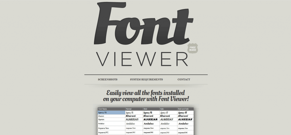 free font viewer windows 10