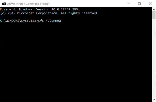 System File Checker command NET HELPMSG 2182