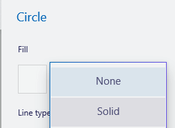 Solid option Fill - paint 3d how to change color