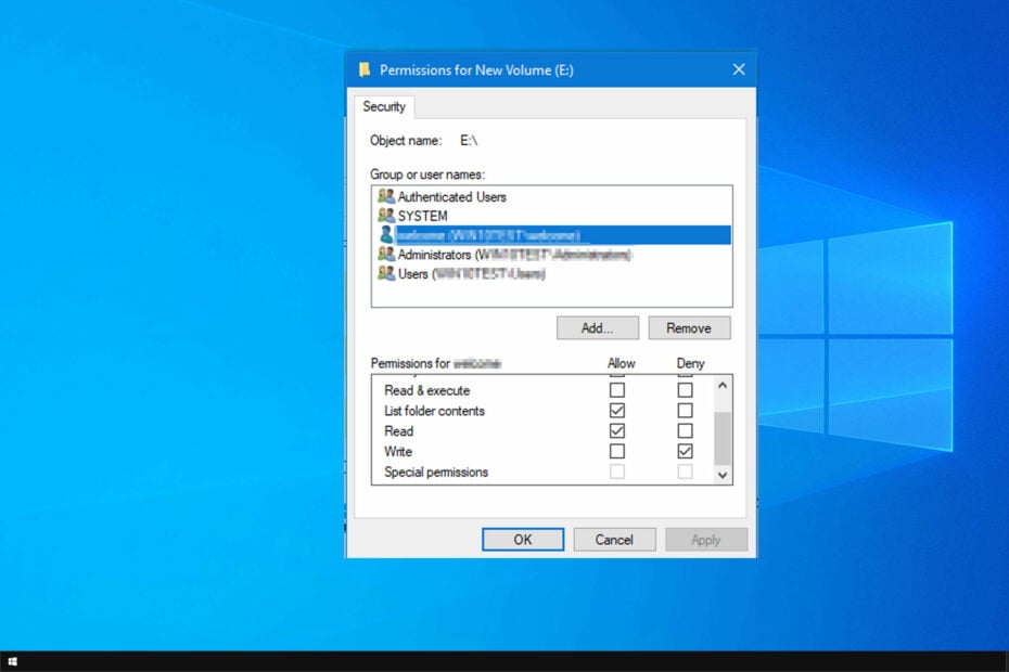 Set External Hard Drive Permissions on Windows 10 [How to]