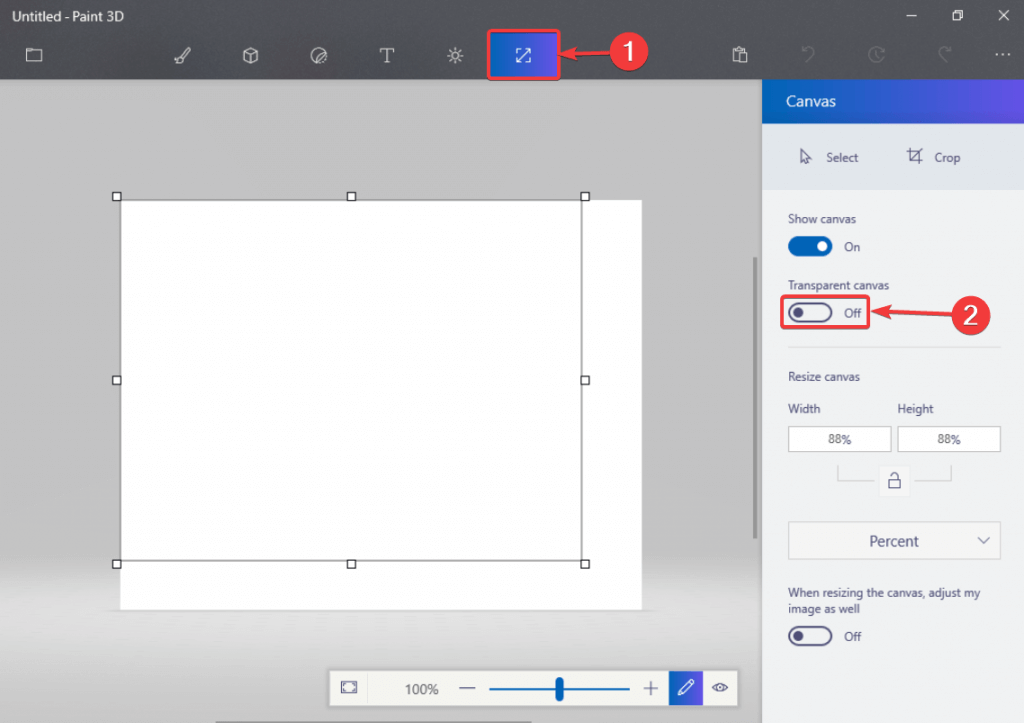 This is how you can crop a circle in Paint 3D