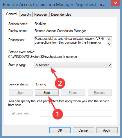 stop service printer cannot be contacted over the network