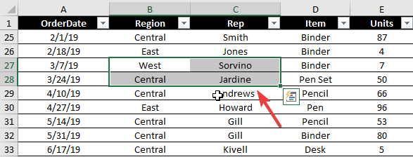 select excel rows delete multiple rows in excel