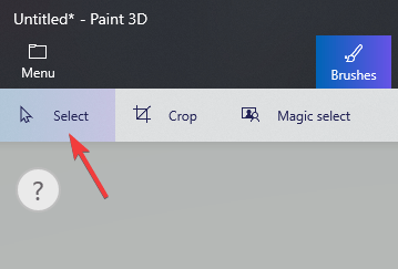 select tool - paint 3d how to change color