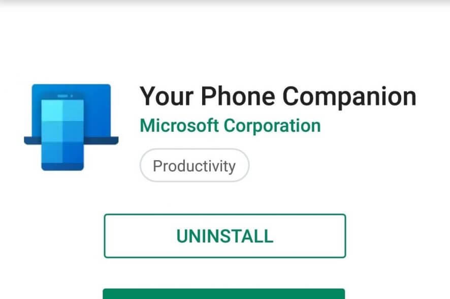 your phone companion not connecting