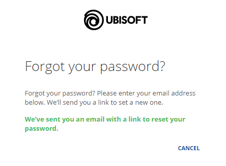 Wrong email recover password