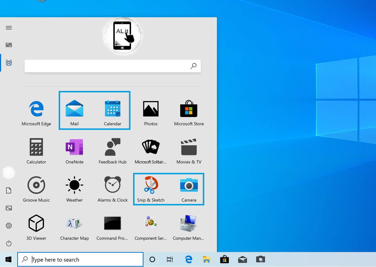 Windows 10 new app icons