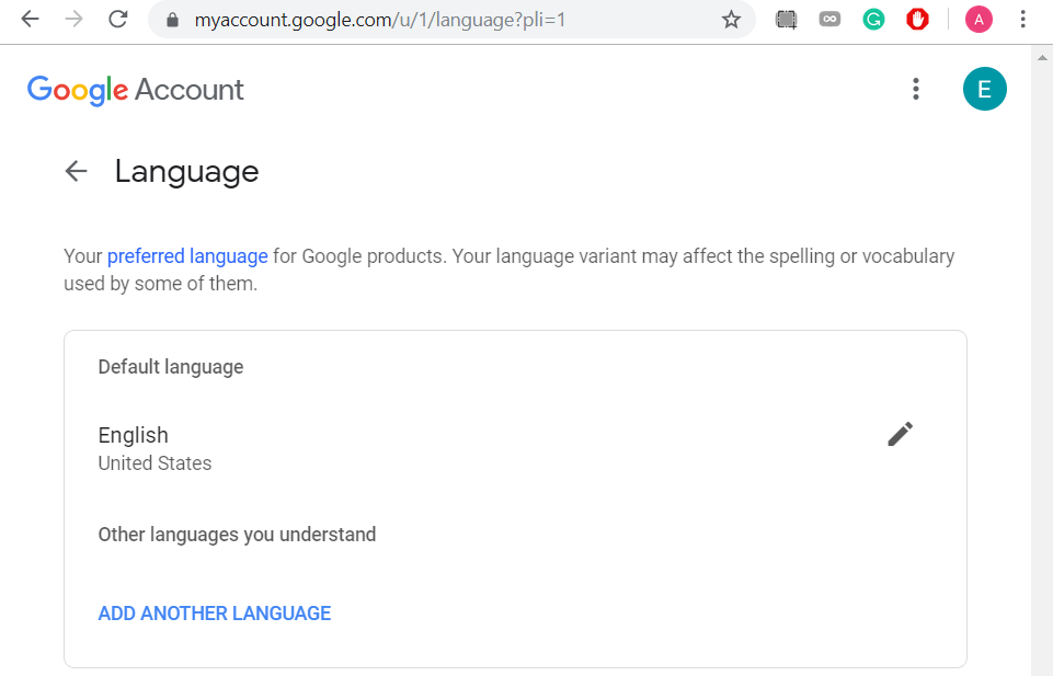 google chrome doesn t change language fix