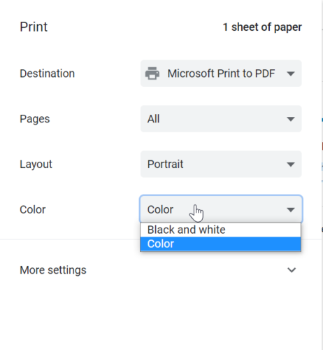 how to enable print background colors and images in chrome settings