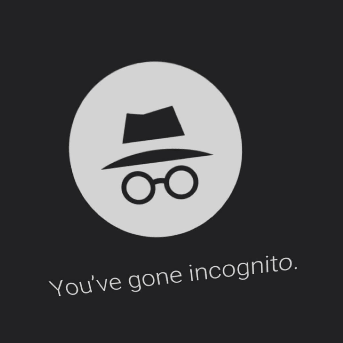 google chrome incognito mode