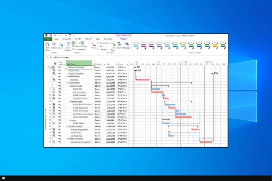 ms project not installing with office 365