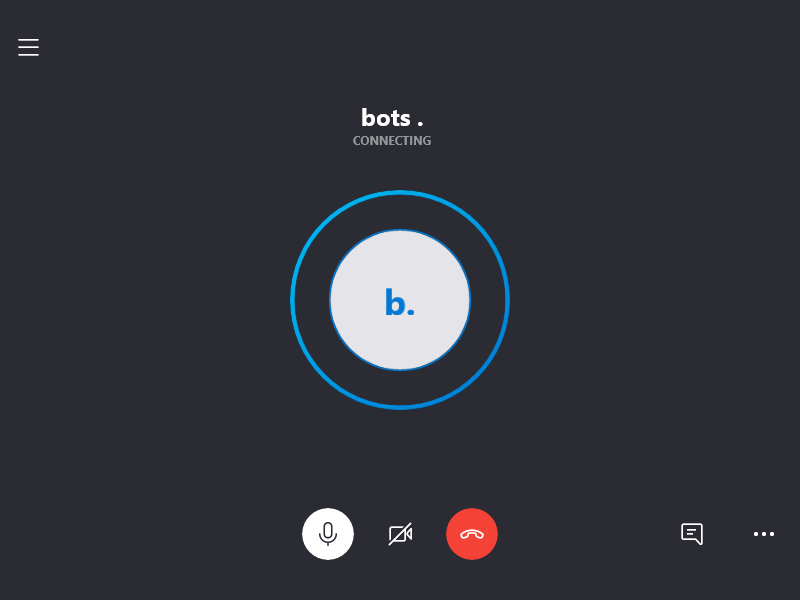 skype share screen spinner