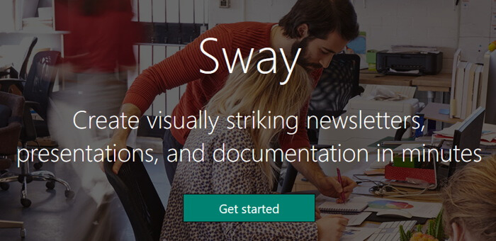 sway website microsoft sway won't work