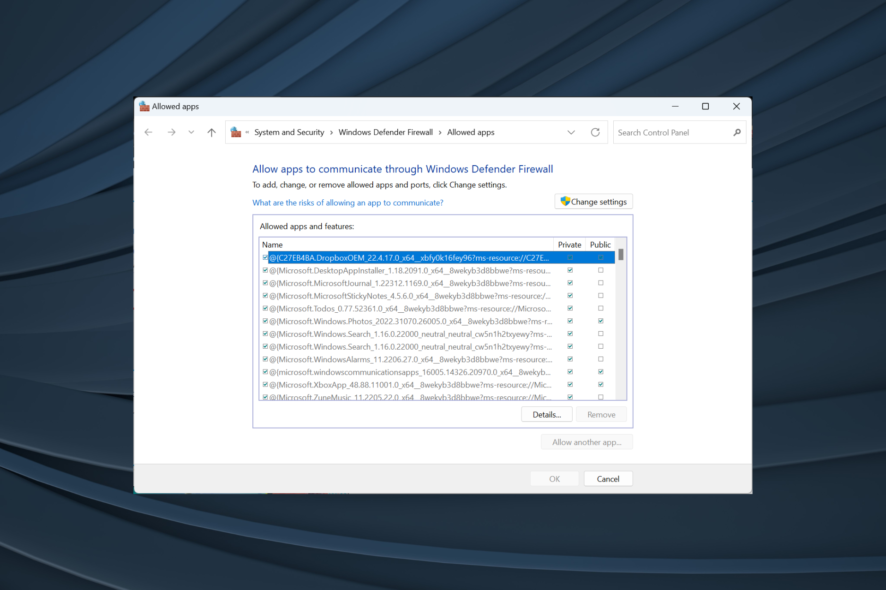 fix windows firewall blocking file sharing