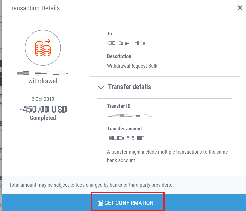 Payoneer payment not received