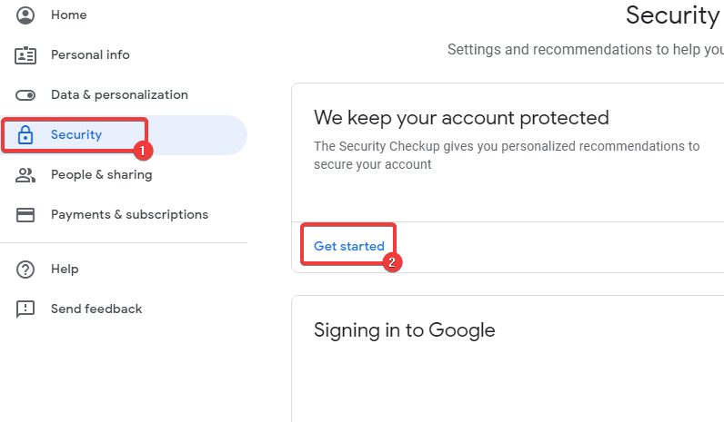 Suspicious login attempt emails on Gmail