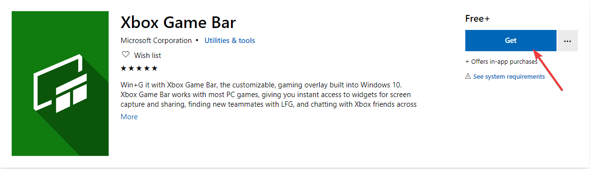 Download Xbox Game bar Update