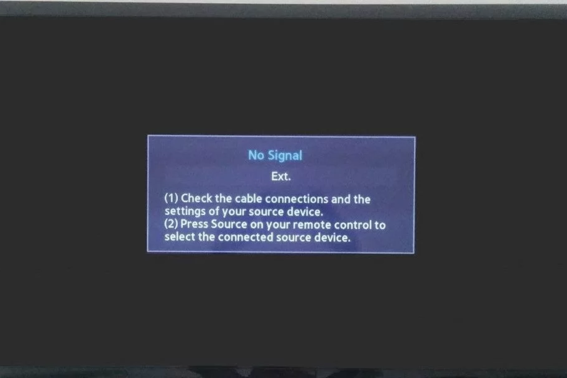 How Amazon Fire TV Stick no Signal / Not