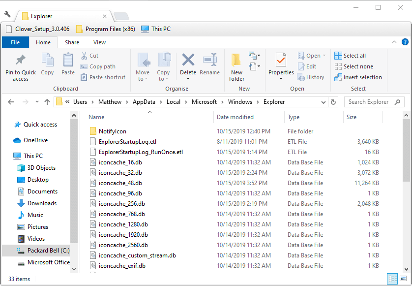 The Explorer folder windows 10 custom recycle bin icon not refreshing