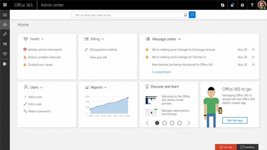 The Office 365 portal microsoft intune not syncing