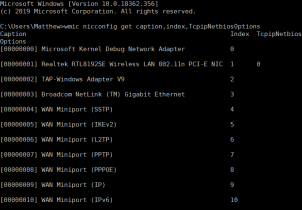 Включить netbios windows 10