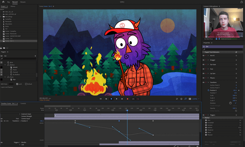 free animation software like adobe animate