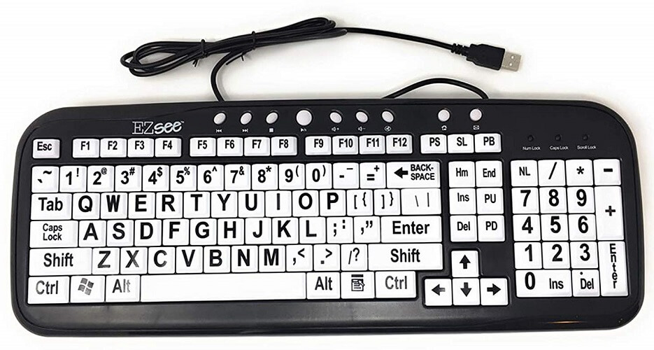 Best keyboards for visually impaired [2020 Guide]