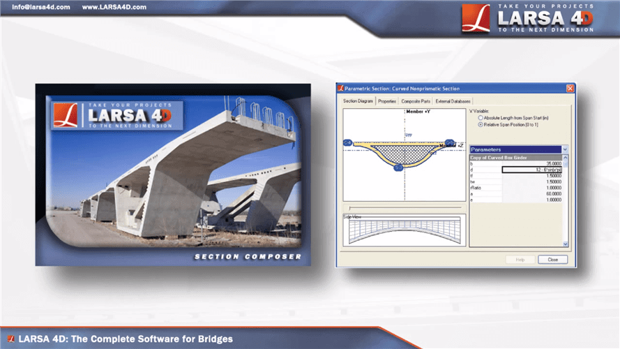 LARSA 4D Bridge Series