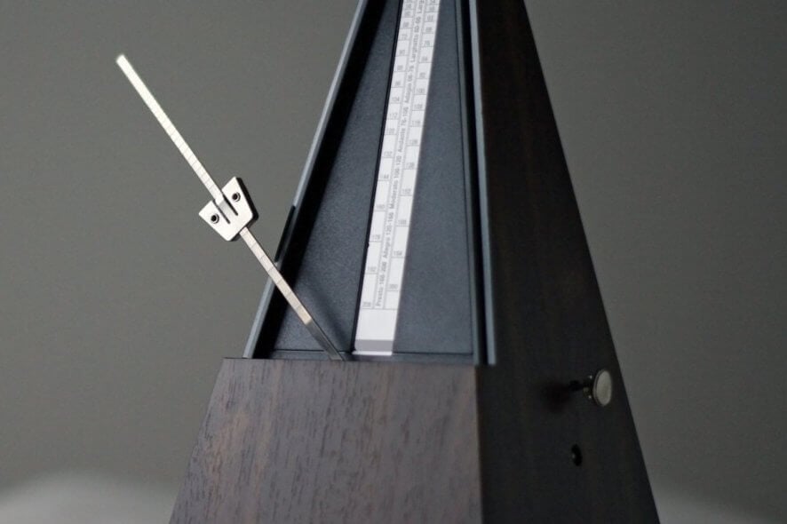 Metronome for piano