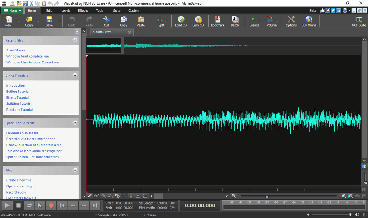 NCH WavePad Audio Editor 17.48 instal the new