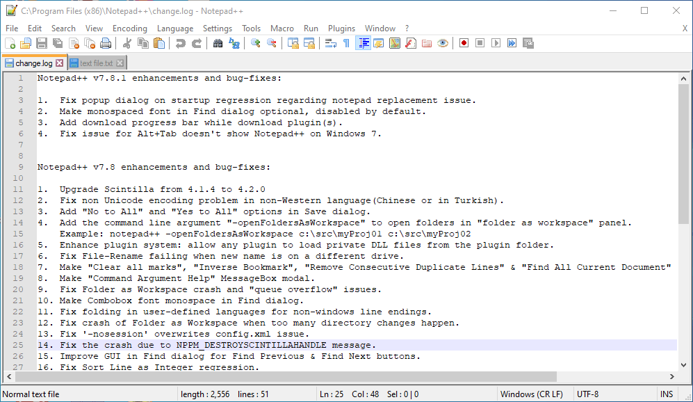 Notepad++ how to make notepad dark
