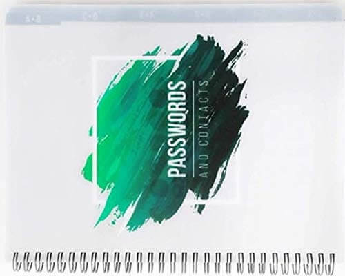 email password book