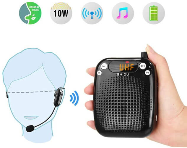 voice amplifier for elderly