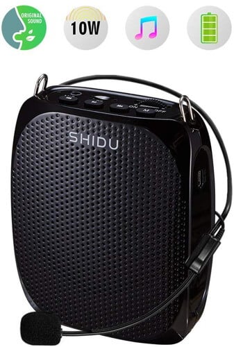 SHIDU Portable Voice Amplifier voice amplifiers for ALS 