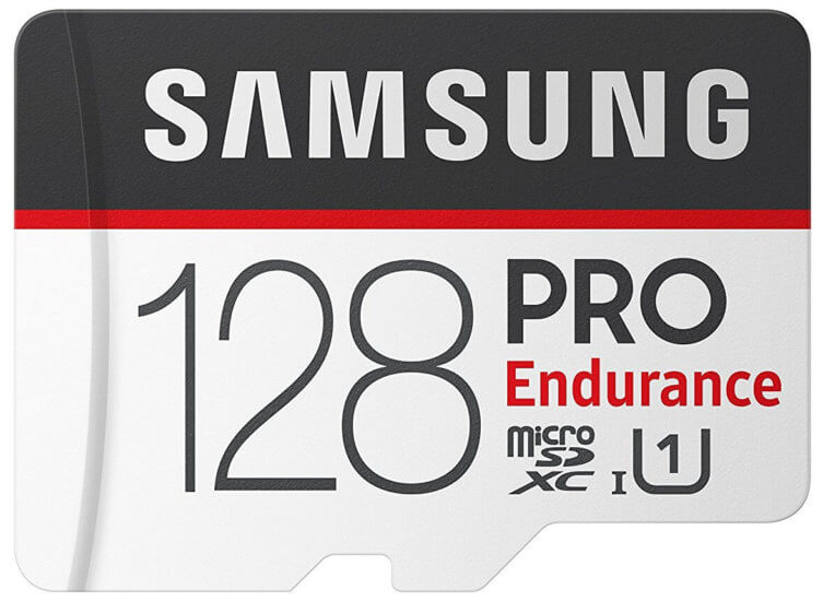 best memory cards for dashcams Samsung PRO Endurance 128GB