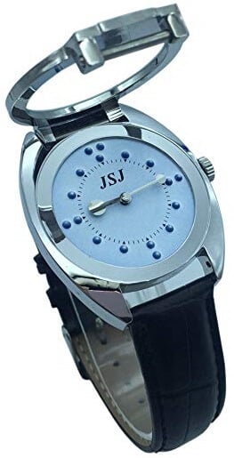 Stainless Steel Tactile Watch