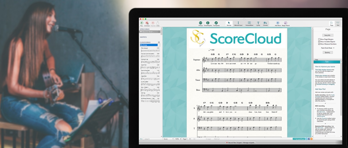 convert scorecloud to musicxml