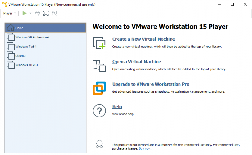 How to reinstall vmware 