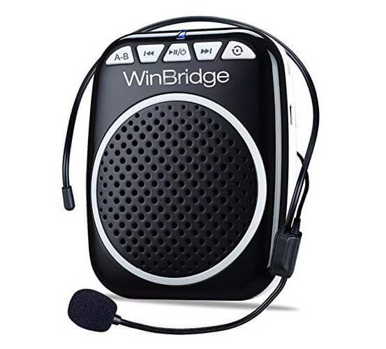 WinBridge WB001 best voice amplifier for teachers and tour guides