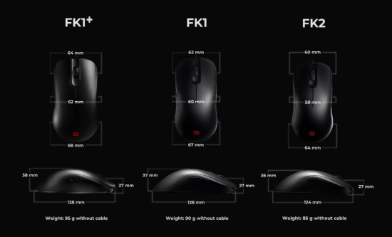 Best Zowie mouse FK Series