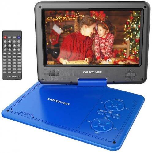 Best DVD player for car headrest DBPOWER 9.5″ Portable DVD Player 